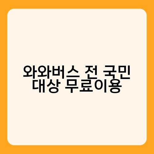 와와버스 전 국민 대상 무료이용 3