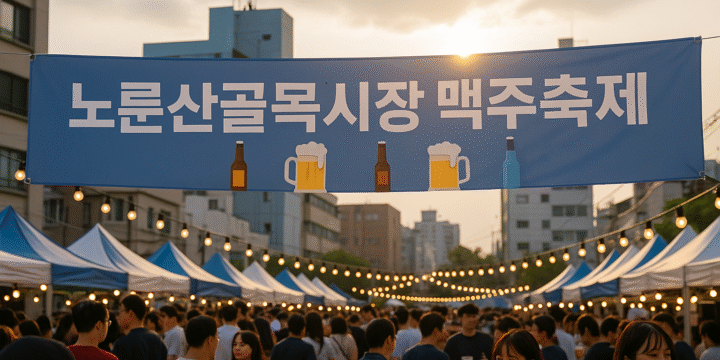 노룬산골목시장 맥주축제 즐기는 법: 입장료, 주차, 교통편, 방문 꿀팁 총정리